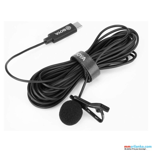 BOYA BY-M3 CLIP-ON TYPE-C MICROPHONE (6M)